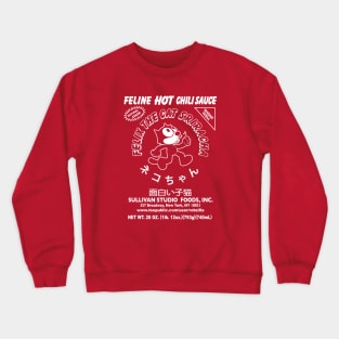 FELIX THE CAT - sriracha hot sauce Crewneck Sweatshirt